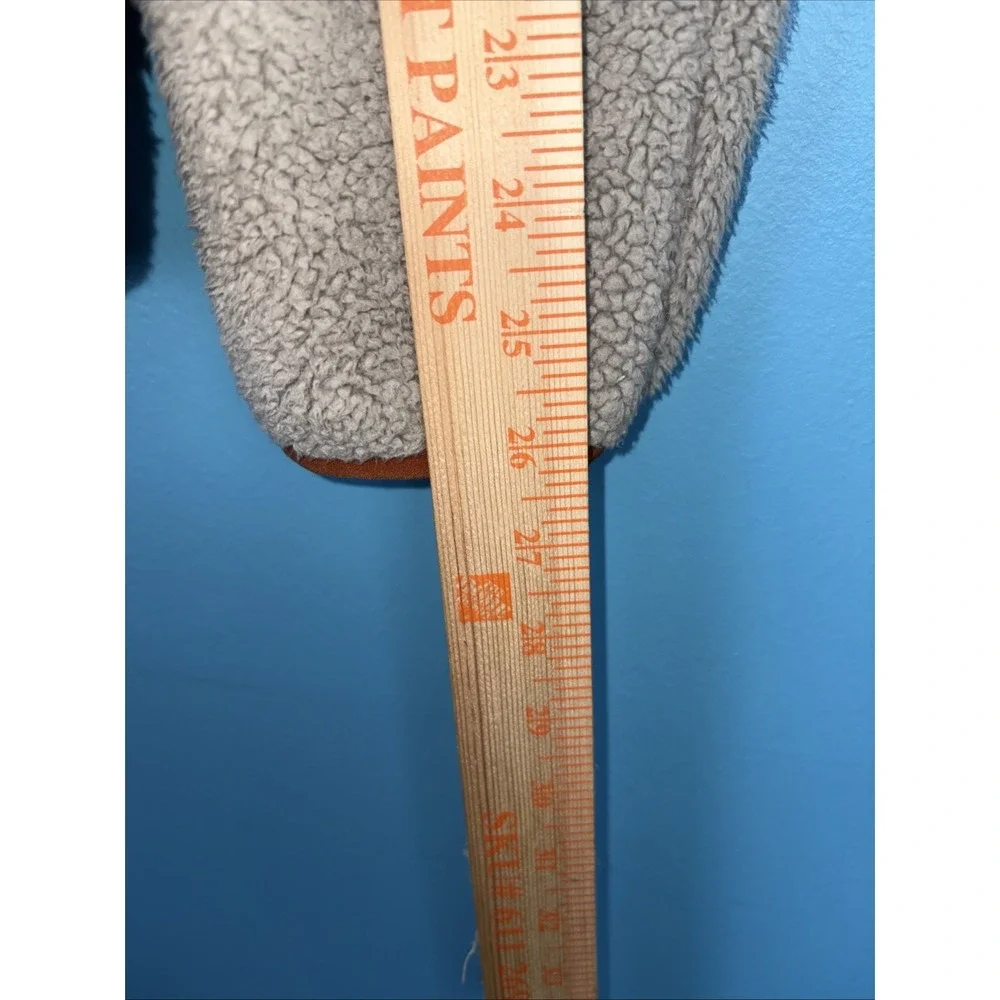The North Face Size Large Sherpa Fleece Tan Kangaroo Pocket Gorpcore‎